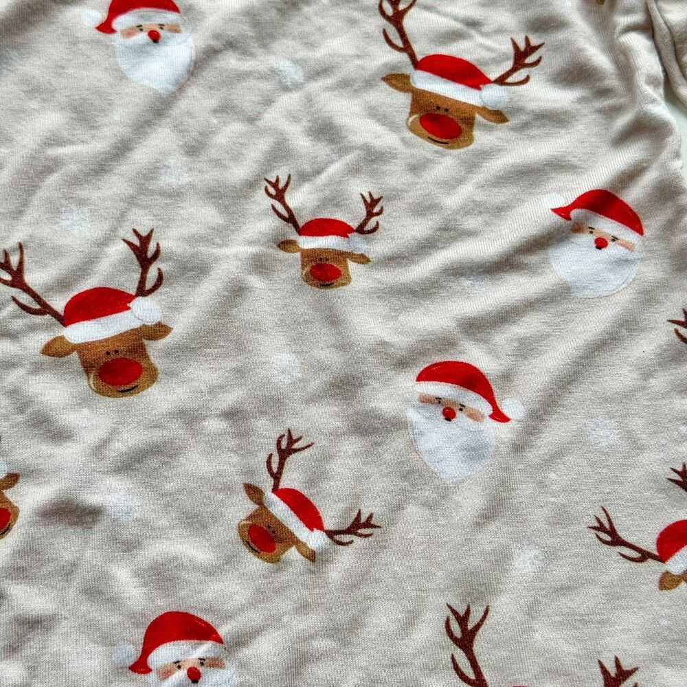 Kloudy Kids Santa North Pole Expedition Christmas Toddler Bamboo Pajamas Set - Picture 7 of 8